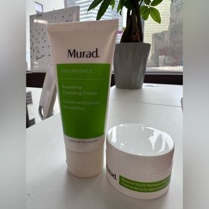 Murad renewing cleansing cream & retinol youth night cream